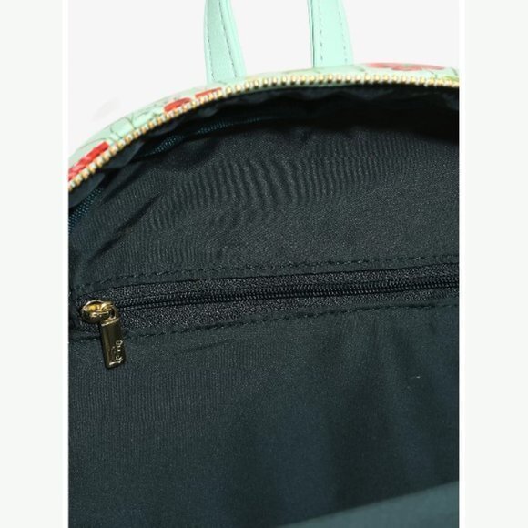 Loungefly Disney Peter Pan Tinkerbell & Lost‎ Boys Floral Mini Backpack - Picture 4 of 4